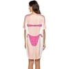 Ekouaer Women’s Bikini Shirt Cover Up Short Sleeve Cute Bikini Print Cover-Up Baggy T Shirt Dress Fun Wear(Hot Pink Leopard)