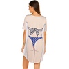 Ekouaer Women’s Bikini Shirt Cover Up Short Sleeve Cute Bikini Print Cover-Up Baggy T Shirt Dress Fun Wear(Usa Flag)
