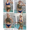 Ekouaer Sarong Wraps for Women Beach Cover Up Short Crochet Bikini Swimsuit Coverup Skirts for Swimwear S-XXL(Army Green)
