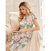 Ekouaer Two Piece Sets for Women Summer Soft Casual Cap Sleeve Lounge Sets Travel Vacation Airport Outfits(Tropical Print)