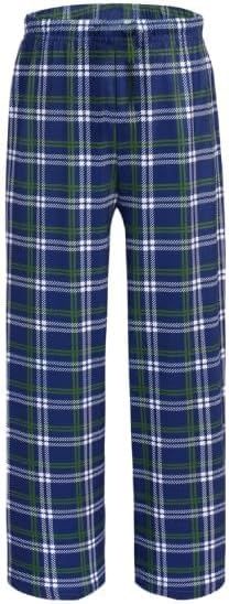 image:imageEkouaer Boys Pajama Pants Soft Lounge Pants Comfy Plaid Pajama Bottoms Elastic Waist PJS BottomsYarn Dyed Lattice12