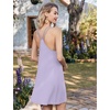 Ekouaer 2 Pack Nightgowns for Women Racerback Sleeveless Night Shirt Sexy Sleep Dress Spaghetti Strap Sleepwear S-XXXL(2 Pack-black/Light Purple)