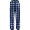 Ekouaer Boys Pajama Pants Soft Lounge Pants Comfy Plaid Pajama Bottoms Elastic Waist PJS Bottoms(Yarn Dyed Lattice12)