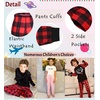 Ekouaer Boys Jogger Pajama Pants Long Plaid Pj Pants Elastic Waistband Lounge Pants with Pockets(Blue-white Plaid)