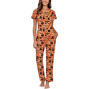 Ekouaer Pajama Sets for Women 2 Piece Lounge Set Short Sleeve Pj Sets and Long Pants Sleepwear Set