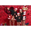 Ekouaer Matching Family Sets Christmas Pajamas Set Xmas PJS Sleepwear Soft Christmas Matching Jammies(Christmas Santa Snowman Reindeer – Red)