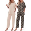 Champagne&black Geometric