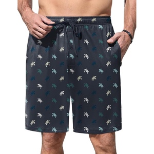 Ekouaer Men’s Pajama Shorts Soft Sleepwear Bottoms Elastic Waistband Loungewear Breathable Men Shorts with Pockets(Turtle)