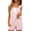 Heart Bow Pink