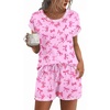 Pink Bow Print