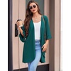 Ekouaer Robes for Women Lightweight Waffle Knit Short Bath Robe Knee Length Ruffle Ladies Loungewear(Teal)
