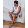 Ekouaer Men’s Pajama Shorts Soft Comfy Sleep Bottoms 2 Pack Casual Lounge Sleepwear Pants with Pockets(Papa Bear+navy Blue)