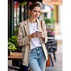 Ekouaer 3 Pack Long Sleeve Shirts for Women Crew Neck Thermal Tops Lightweight Base Layer Undershirt Tees 2025 S-XXL(Black/Darkgrey/White)