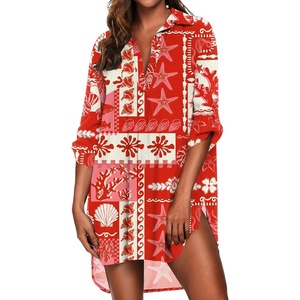 Ekouaer Swimsuit Coverup for Women Bathing Suit Cover Up 2026 Summer Beach Vacation Outfits(Sea Creatures)