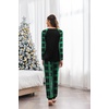 Ekouaer Christmas Pajamas for Women Cute Print Long Sleeve Pj Lounge Set | Soft Womens Christmas Pjs,Joggers Long Pants Sleepwear,2 Piece loungewear for Xmas,Holiday,Fall and Winter(Pat14_tree)