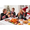 Ekouaer Family Christmas Pajamas Matching Sets Soft Long Sleeve for Womens Mens Kids Pjs Family Sleepwear Holiday Lounge Sets(Black-christmas Tree)