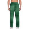 Ekouaer Men’s Pajama Pants Plaid Lounge Pants Soft Pj Bottoms with Pockets | Mens Plaid Pajama Pants,Mens Pj Pants with Pockets & Drawstring,Long Lounge Pants,Christmas Pj Bottoms,Unisex Pajama Bottoms(Dark Green Plaid)