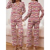 Ekouaer Pajamas For Women Set Button Down Sleepwear Long Pj Pant Lounge Set | 2 Pieces,Long Sleeve,Patch Pocket,Elastic Waistband,Soft,Breathable,Lightweight,Fall and Winter(Striped Teddy)