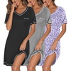 Black/Grey/Floral Purple