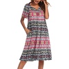 Black Red Boho