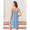 Ekouaer Towel Robe for Women Short Spa Bath Wrap Towel Wrap Shower Robe | Absorbent Material, Headband, Strap, Pockets(Light Blue)
