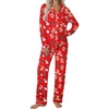 Christmas Red With Gingerbread Man