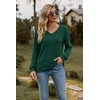 Ekouaer Women’s 2 Piece Long Sleeve Lounge Set Ribbed Knit Pajamas Set | Ribbed Knit Fabric, Soft Lounge Sets, Fall Sleepwear, Airport Outfits, Jogger Pants With Pockets, Matching Track Suits(Green)