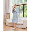 Ekouaer Women’s Robe Long Winter Plush Jacquard Bathrobe with Pockets S-XXL | Jacquard fabric, Color block, Shawl collar, Long length, Plush, Fuzzy, Fluffy, Fleece, Thick Sleepwear, Winter Lounge wear(Light Blue)
