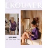 Ekouaer Women’s Satin Robe Kimono Bathrobe Short Ruffle Sleeve Silk Robes | Silky Soft Robes, Summer Lightweight Bath Robe, Ruffle 3/4 Sleeve Sleepwear, Short Bride Robe, Bridal Robe, Bridesmaid Robes(Deep Purple)