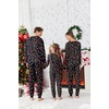 Ekouaer Family Matching Pajamas Christmas Sleepwear Long Sleeve Sleep Pjs | Matching PJs with Classic Scoop Neck,Soft Family Loungewear Set with Plaid Pants,Christmas Holiday for Casual Daily Wear(Christmas Hat)