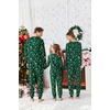 Ekouaer Family Matching Pajamas Christmas Sleepwear Long Sleeve Sleep Pjs | Matching PJs with Classic Scoop Neck,Soft Family Loungewear Set with Plaid Pants,Christmas Holiday for Casual Daily Wear(Christmas Cane Candy)