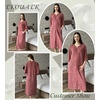 Ekouaer Zipper Robes for Women 3/4 Sleeve Bathrobe Lightweight House Coats | Zip-front,Two Pockets,Long Length,Contrast Piping Mumu Duster Moo Moo Nightgown Lounge Robe(Wine Red)