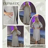 Ekouaer Zipper Robes for Women 3/4 Sleeve Bathrobe Lightweight House Coats | Zip-front,Two Pockets,Long Length,Contrast Piping Mumu Duster Moo Moo Nightgown Lounge Robe(Light Gray)