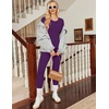 Thermal Underwear for Women Long Johns Base Layer Pajama Sets Cold Weather | Thermal clothes for women, soft stretchy feel, base layering, home lounging, sleep, daily wear, outdoor use, winter wear(Ded Purple)