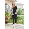 Thermal Underwear for Women Long Johns Base Layer Pajama Sets Cold Weather | Thermal clothes for women, soft stretchy feel, base layering, home lounging, sleep, daily wear, outdoor use, winter wear(Black/Black/Black)