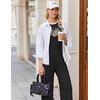 Ekouaer Lounge Sets for Women 2 Piece Summer Matching Set with Pockets | Vacation Airport Travel Outfits,Soft Stretch Loungewear,Slim Short Sleeve Graphic Top and Pants,Comfy Casual Clothes(Black-leopard Heart)