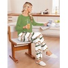 Ekouaer Womens Pajamas Long Sleeve Pjs Soft Loungewear 2 Piece Lounge Sets | Loose Pants with Pockets,Comfy Fall Winter Sleepwear(Ombre Green)