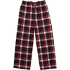 Ekouaer Boys Pajama Pants Plaid Bottoms Comfy Elastic Waist Pjs Bottoms | Safe and skin-friendly fabric, elastic waistband and trendy pattern boy’s lounge pants, ideal for Gifts and Daily Wear(A-yarn Dyed Lattice2)