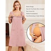 Ekouaer Labor Delivery Gown Nursing Braeastfeeding Dress Maternity Clothes(Dirty Pink)