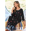 Ekouaer Women Robe Zipper House Coat Full Length Nightgowns with Pockets | Pockets, V Neck, Soft and Comfy(Colorful Butterfly)