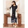 Ekouaer Women Robe Zipper House Coat Full Length Nightgowns with Pockets | Pockets, V Neck, Soft and Comfy(Colorful Butterfly)