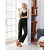 Ekouaer Womens Cami Pajamas Set Y2K 2 Piece Lace Trim PJs Set Sleepwear | Buttery Soft,Loungewear,Adjustable Spaghetti Straps,Side Pockets,Trendy Cami Sleepwear,Lounging,Vacation,XS-2XL(Black)