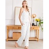 Ekouaer Womens Cami Pajamas Set Y2K 2 Piece Lace Trim PJs Set Sleepwear | Buttery Soft,Loungewear,Adjustable Spaghetti Straps,Side Pockets,Trendy Cami Sleepwear,Lounging,Vacation,XS-2XL(Cherry-red)