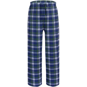 Ekouaer Boys Pajama Pants Plaid Bottoms Comfy Elastic Waist Pjs Bottoms | Safe and skin-friendly fabric, elastic waistband and trendy pattern boy’s lounge pants, ideal for Gifts and Daily Wear(Yarn Dyed Lattice12)