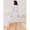 Ekouaer Kimono Robes for Women Long Lightweight Knit Soft Bathrobe | Long Sleepwear, Casual Ladies Loungewear, Shawl, Soft Lightweight Fabric, Valentine’s Day, Bridal Party(Pink Leopard)
