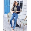 Ekouaer Womens Mesh Long Sleeve Tops Fall Fashion Mock Neck Slim Fit Shirts | Mock Turtleneck, Floral Pattern, Sheer Tulle, Night Out Clothes, Stretchy See Though Outfits, Sexy Thermal Blouses(Brown White)