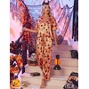 Ekouaer Women’s Satin Silky Pajama Set 2 Piece V Neck Silk Pjs with Pocket | Short Sleeve,Soft Sleepwear,Lightweight Lounge Sets,Comfy Loungewear,Bridal Wedding Party Pajamas Gifts,XS-2XL(Halloween Orange)