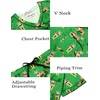 Ekouaer Silk Pajama for Women Short Sleeve Satin Pj Set Two Piece XS-XXL | loungewear or daily wear,Valentine’s Day, Bridal Party, Honeymoon Vacation and Anniversaries Gift ,walking,enjoying coffee(Tiger & Polka Dots)