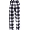 Ekouaer Boys Pajama Pants Plaid Bottoms Comfy Elastic Waist Pjs Bottoms(A-a-yarn Dyed Lattice5)