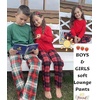 Ekouaer Boys Pajama Pants Plaid Bottoms Comfy Elastic Waist Pjs Bottoms(Pattern 611)